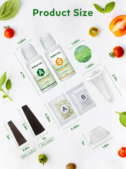 طقم زراعة مائية متكامل – 166 قطعة