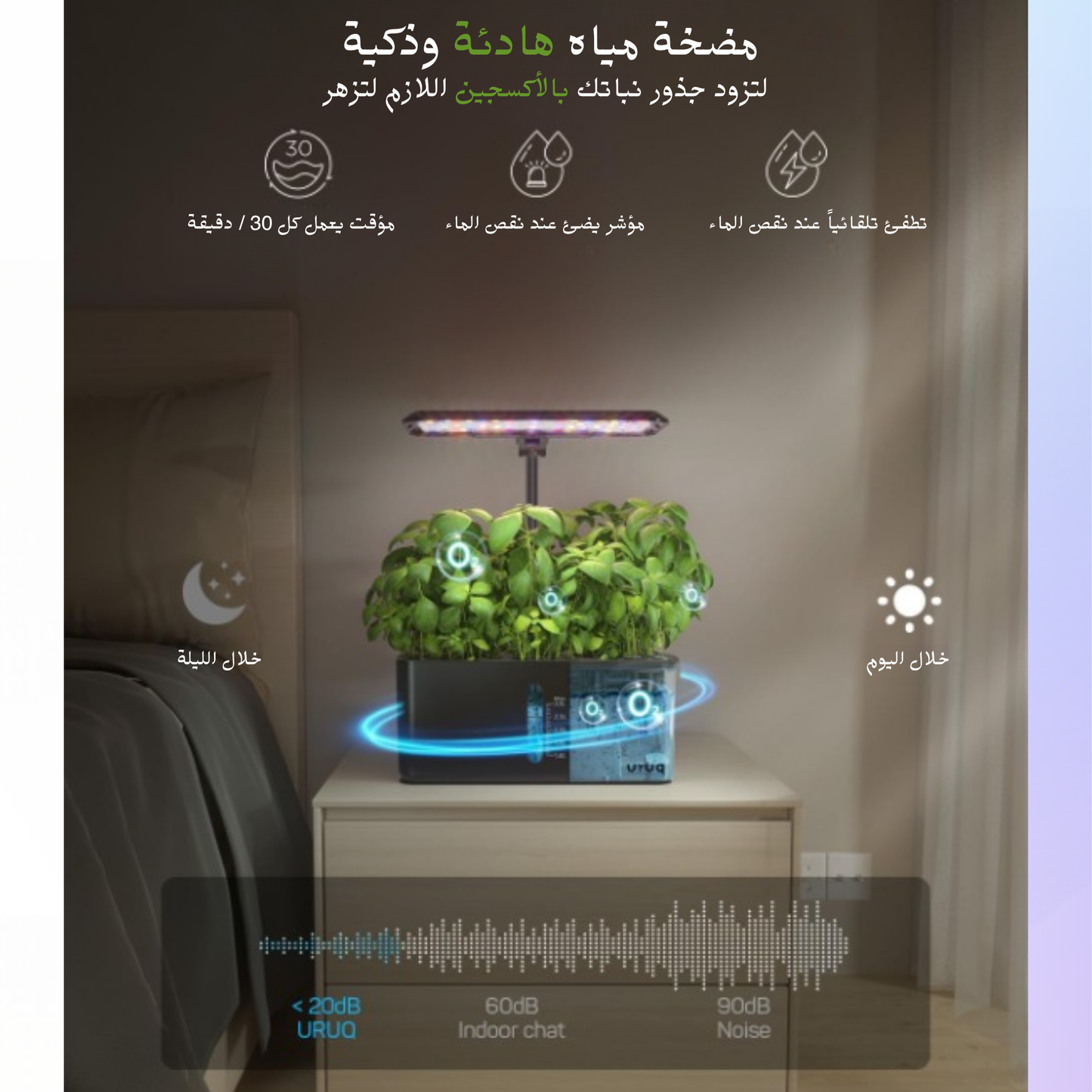 قاردن ليفز - نظام الزراعة مائية