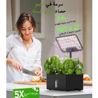 قاردن ليفز - نظام الزراعة مائية