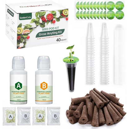 طقم زراعة مائية متكامل – 166 قطعة